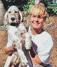 Baby Beau with his mum