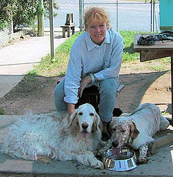 Jessie, Hobson and I at the Tweed Heads dog pound